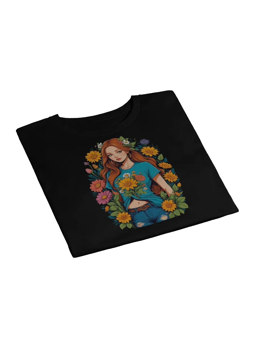 Bloomcore Flower Girl v1 - AS Colour Women's Premium Crop Top product image (8)
