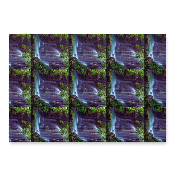 Serene Cascades Wrapping Paper Set product image (2)