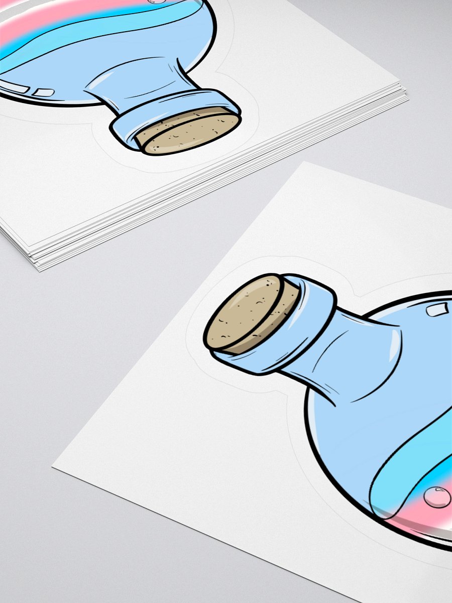 Trans Pride Potion | 3" Sticker product image (4)