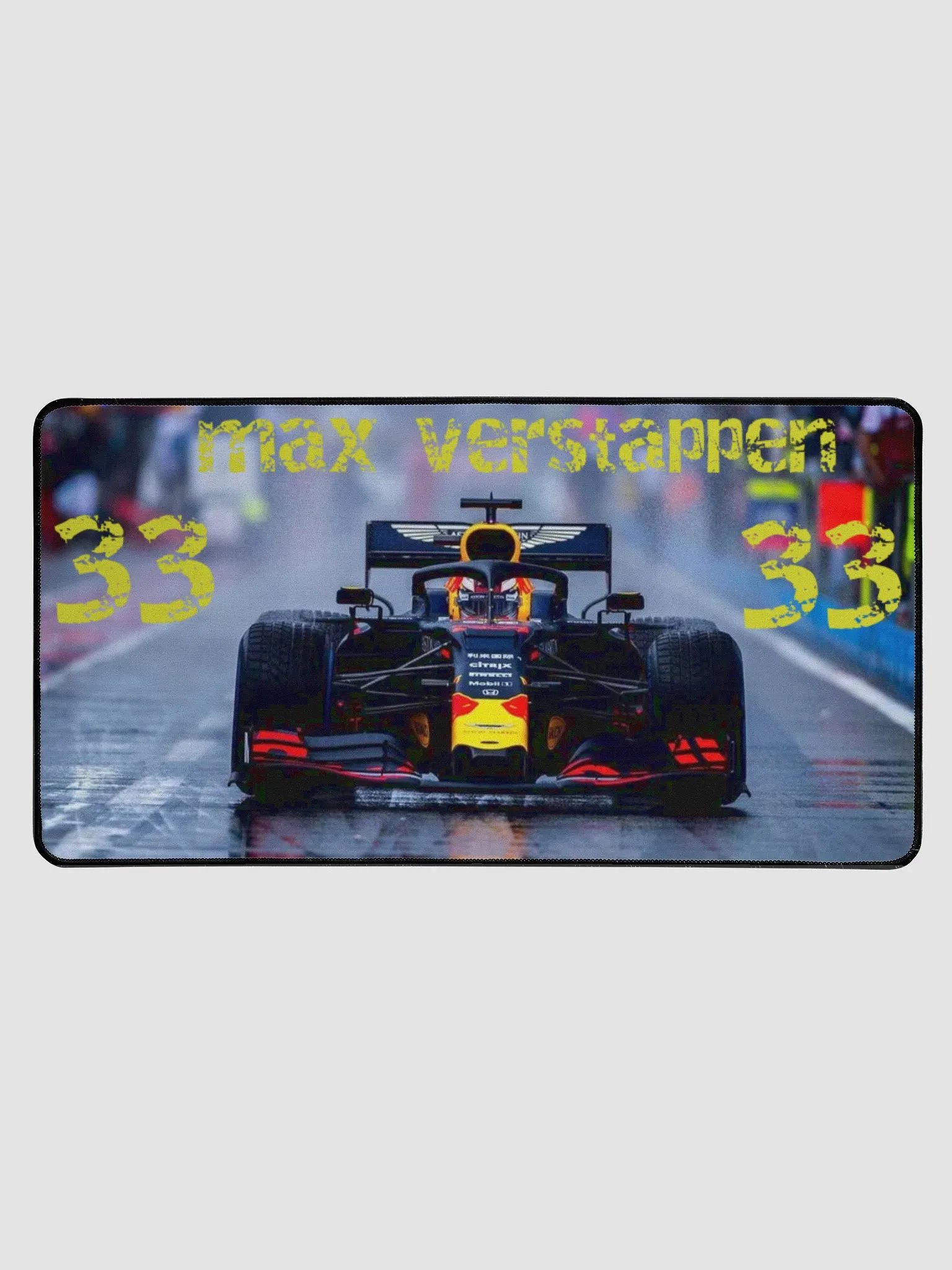 Max Verstappen Racing Desk Mat 15.5