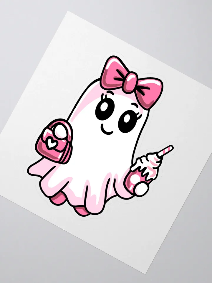 Cute Ghost Sticker product image (2)