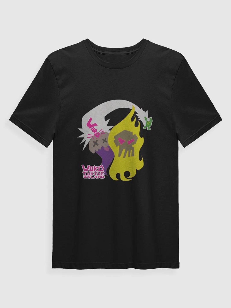Who did that? A word weapon encounter - Word Turtle Island T-Shirt