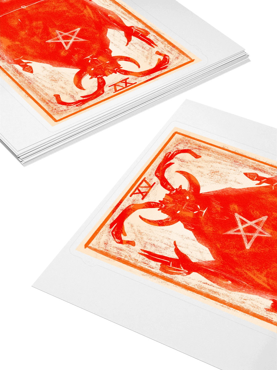 The Devil Tarot Sticker product image (4)