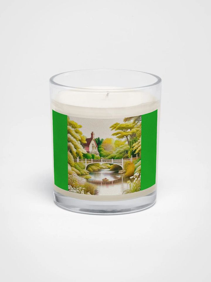 Tranquil River Bridge Soy Wax Candle product image (1)