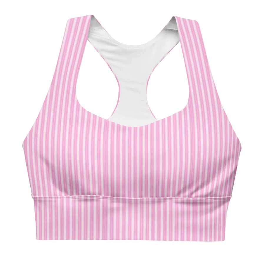 Stripes for days sports bra product image (1)