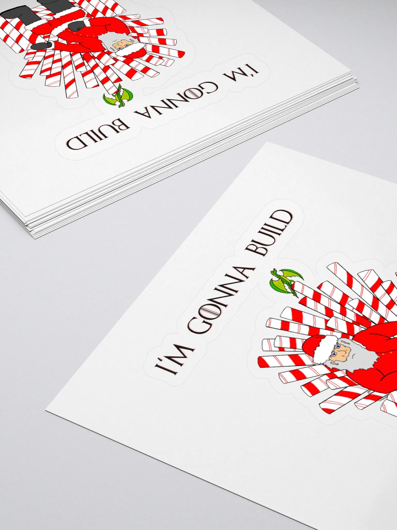 "Empire" Christmas Sticker product image (4)