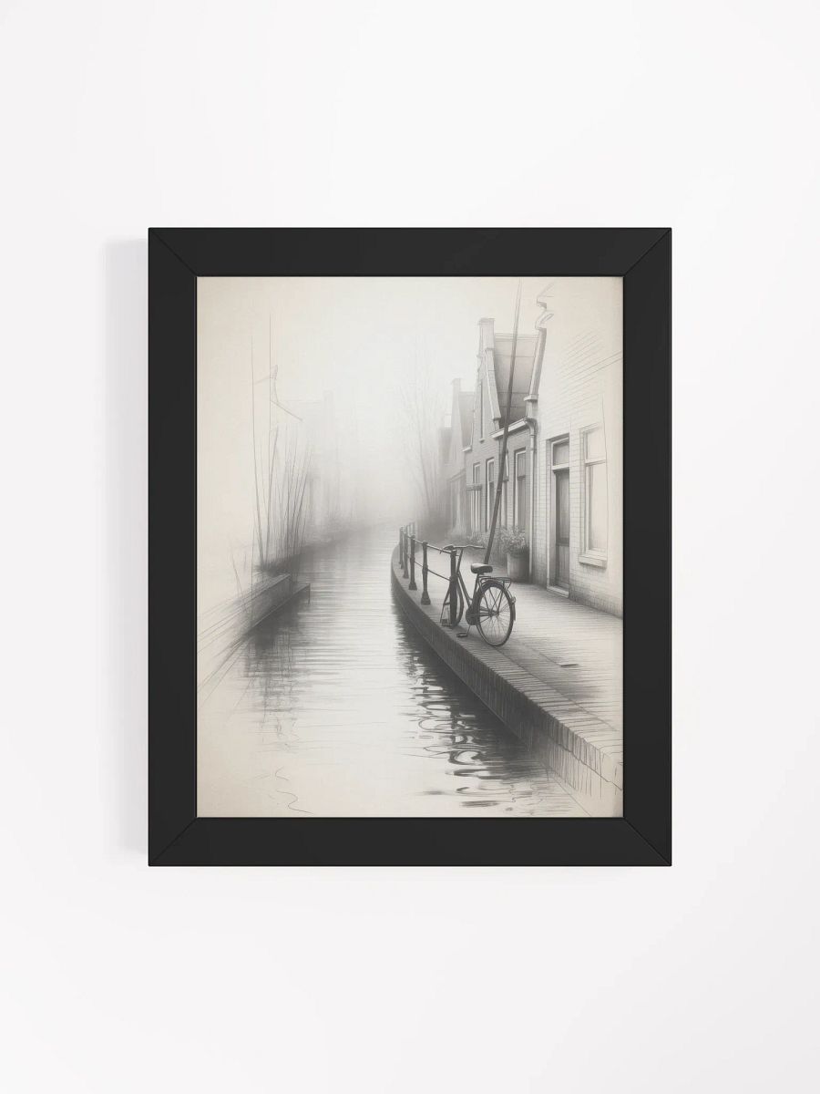 Tranquil Canal Serenity Framed Poster product image (5)