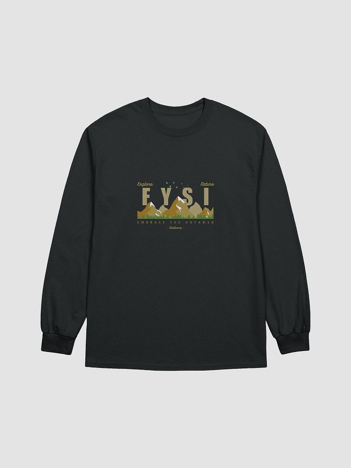 Embrace The Untamed organic cotton Long Sleeve product image (1)
