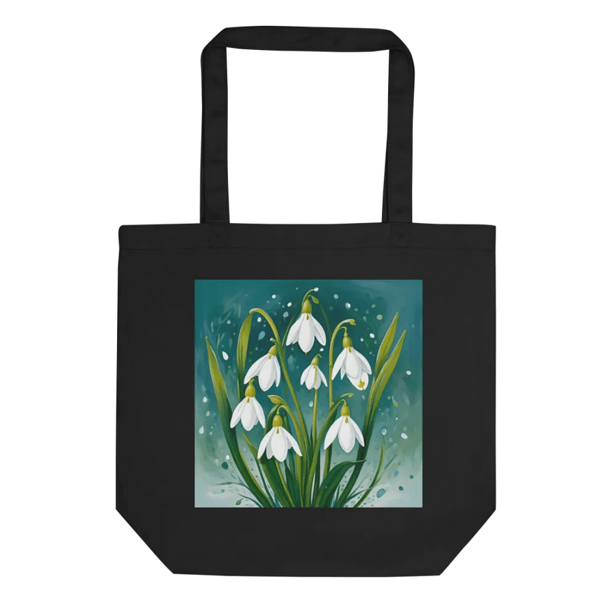Woodland Snowdrop Tote Bag product image (3)