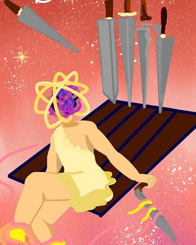 Going through some of my art and things and thought I'd share with you some of my favs. The first one is a recent #tarot desi...