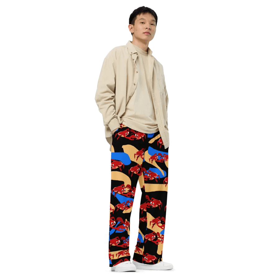Dancing Crabbies Wideleg Pants product image (3)