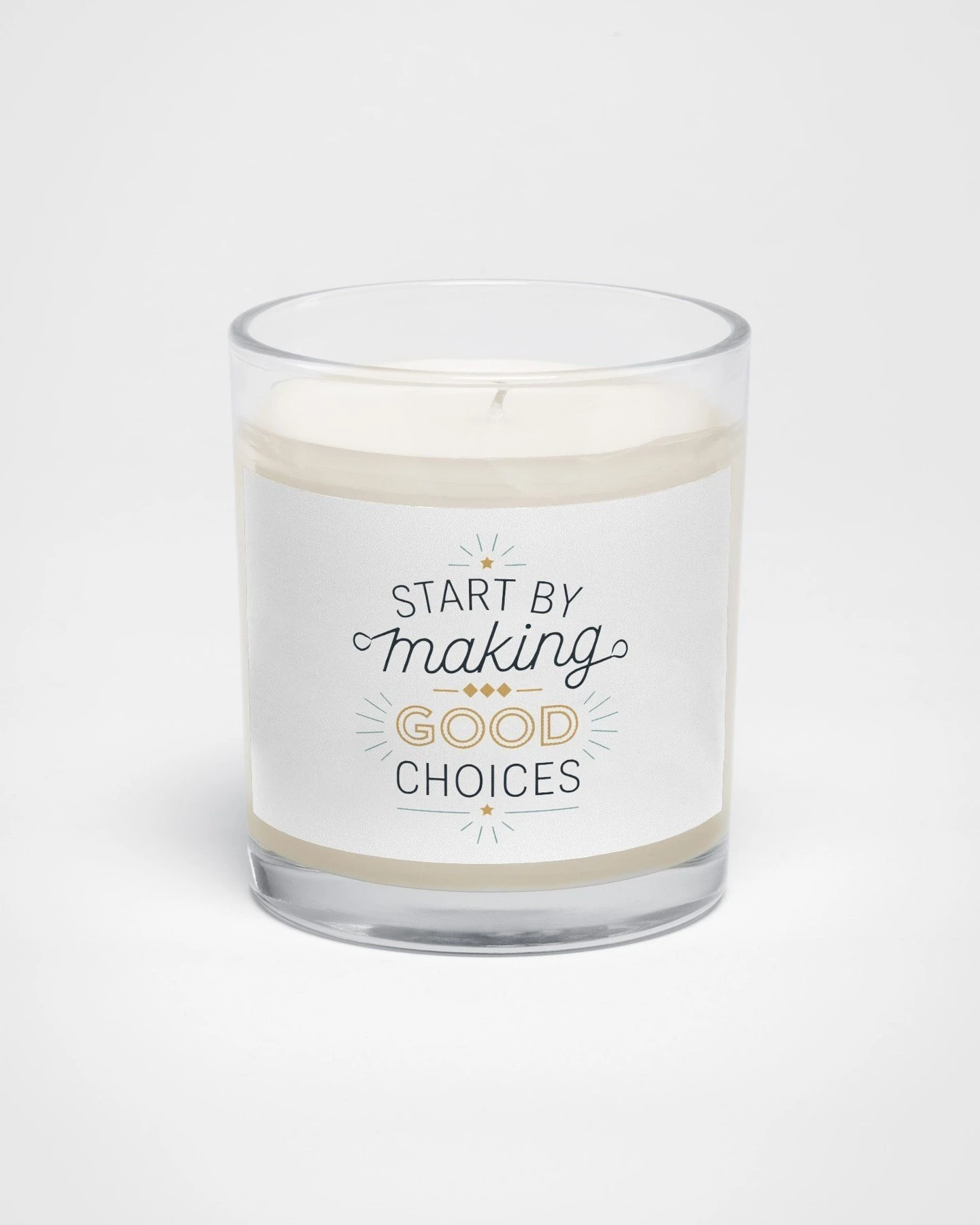 Whether you're unwinding after a busy day or setting the mood for a cozy night in, the Good Choices Soy Wax Candle is your pe...