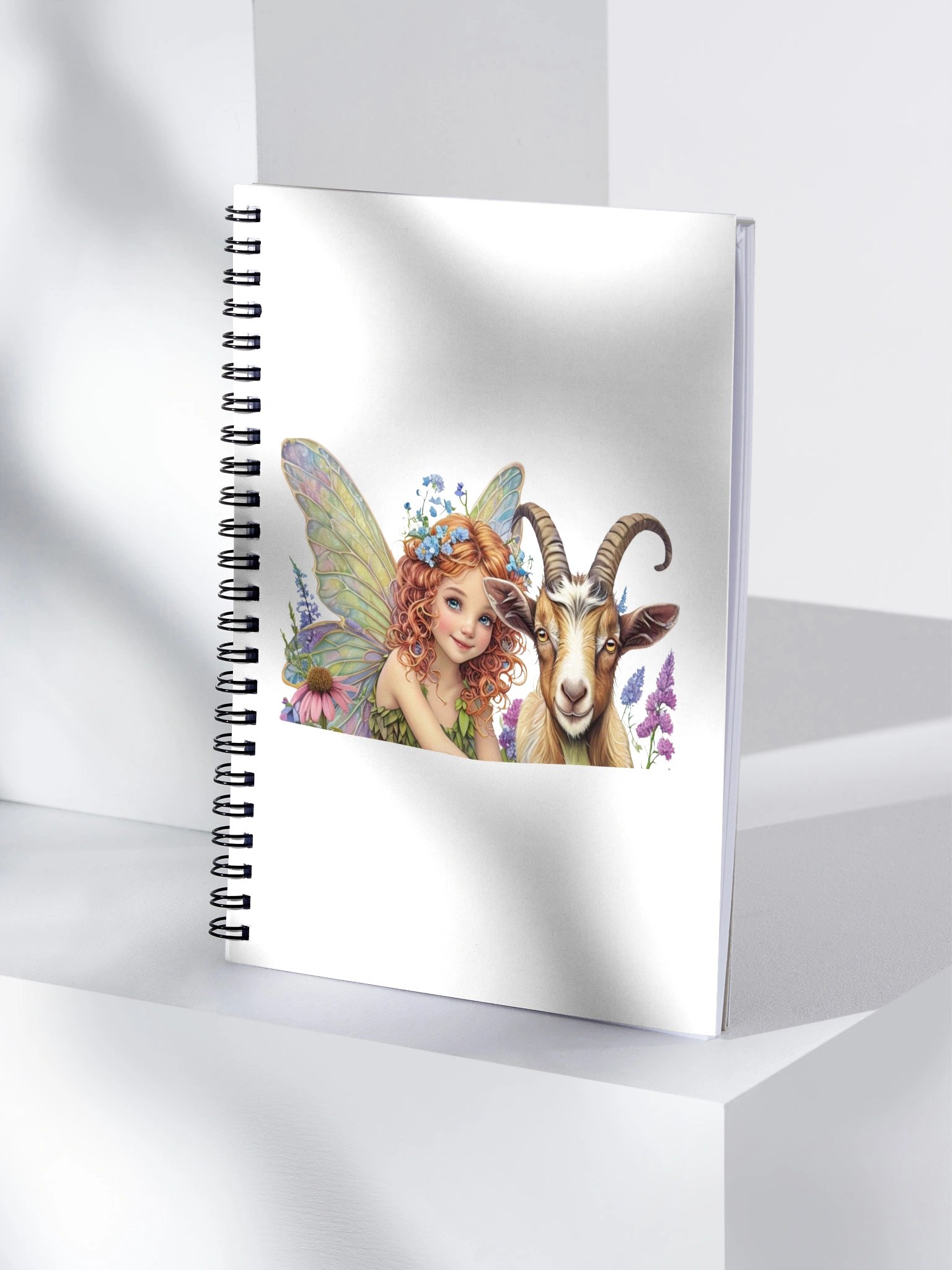 Enchanted Fairy Spiral Notebook product image (5)