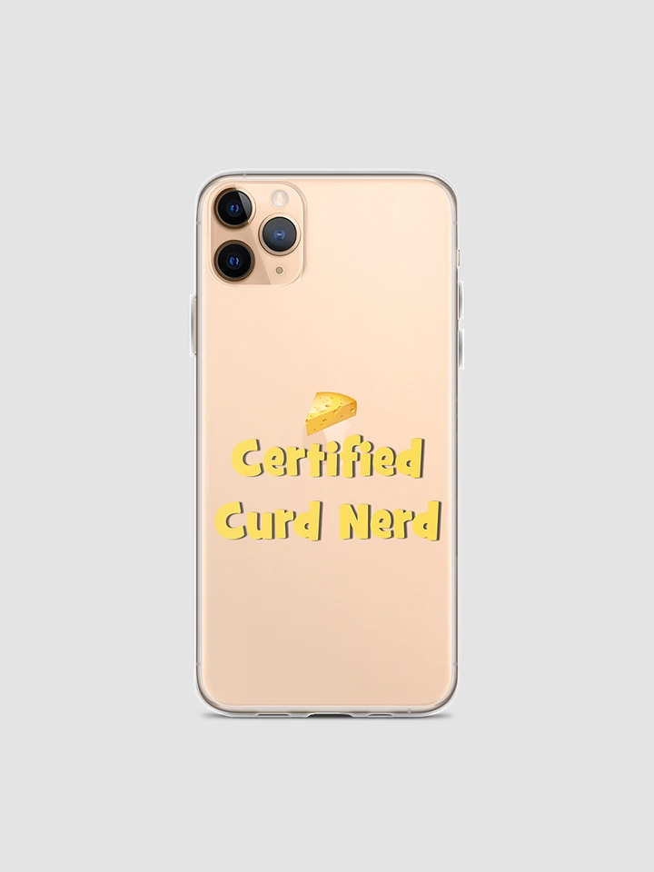 Certified Curd Nerd iPhone Case product image (1)