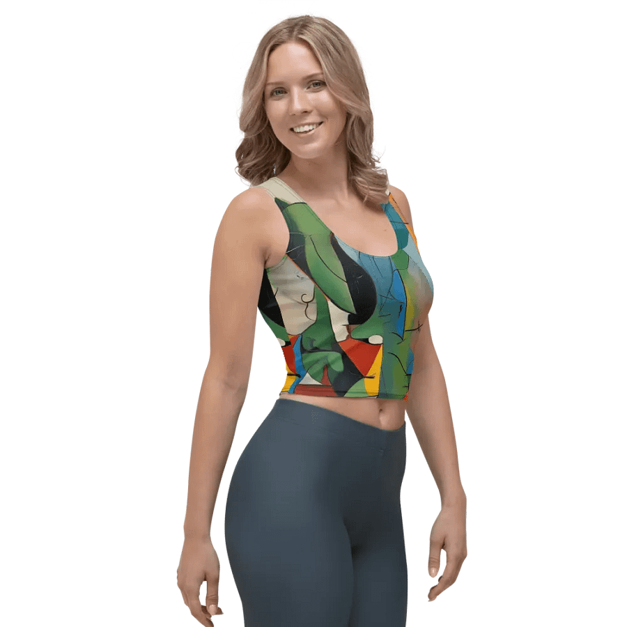Symmetric Splendor Crop Top product image (4)