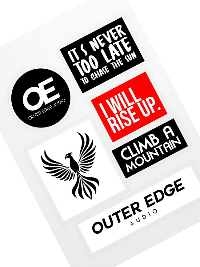 "Rise EP" Sticker Sheet