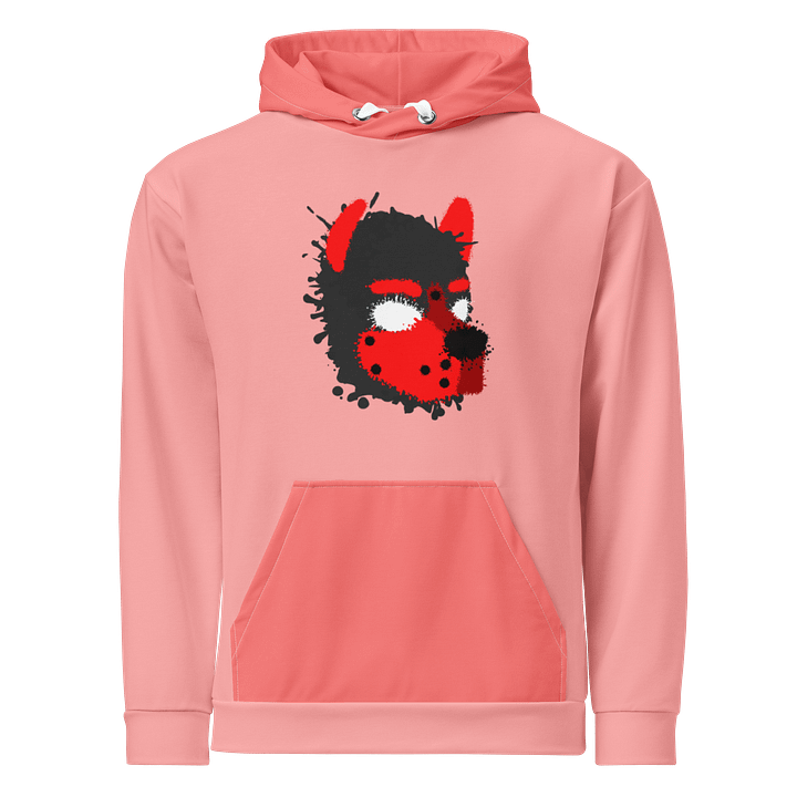 Pup Splatter Hoodie - Red product image (1)