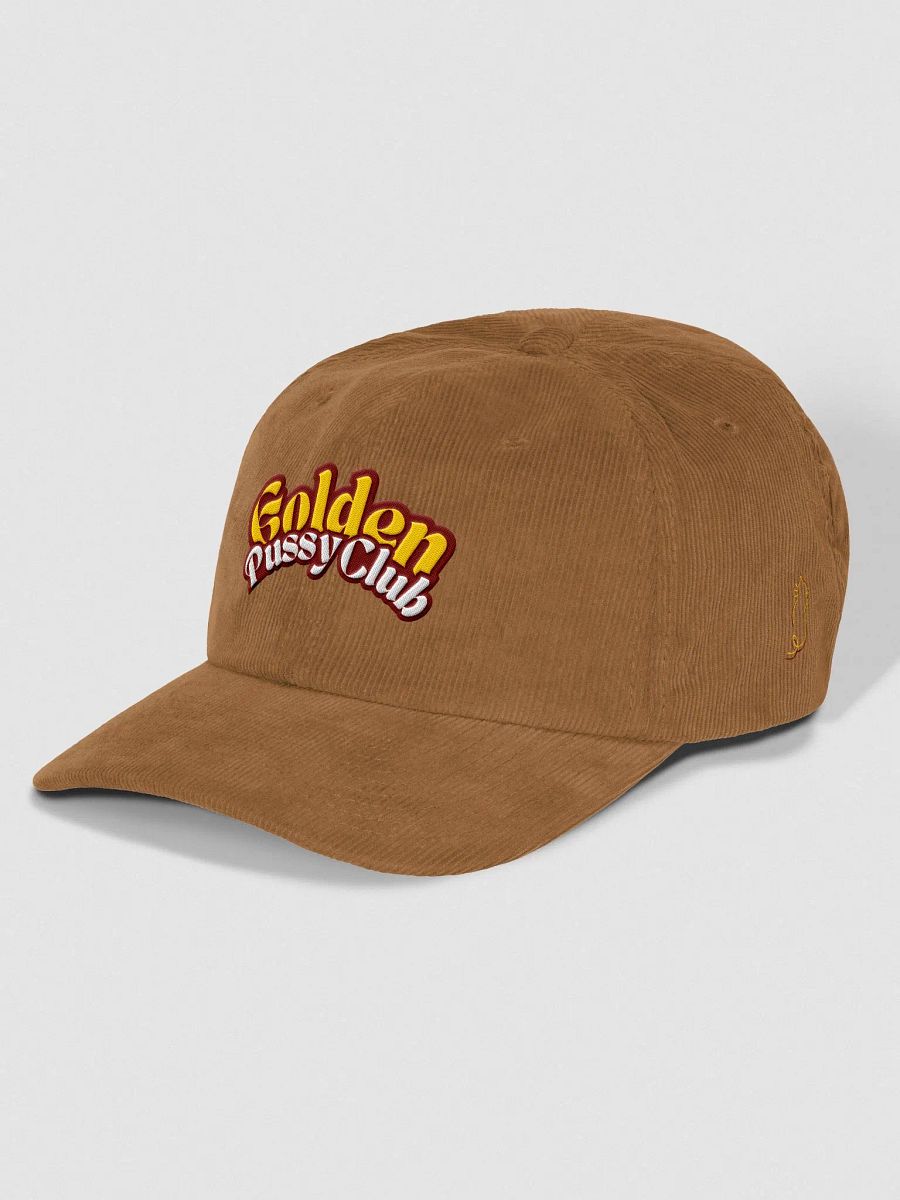 GOLDEN PUSSY CLUB corduroy dad hat product image (1)