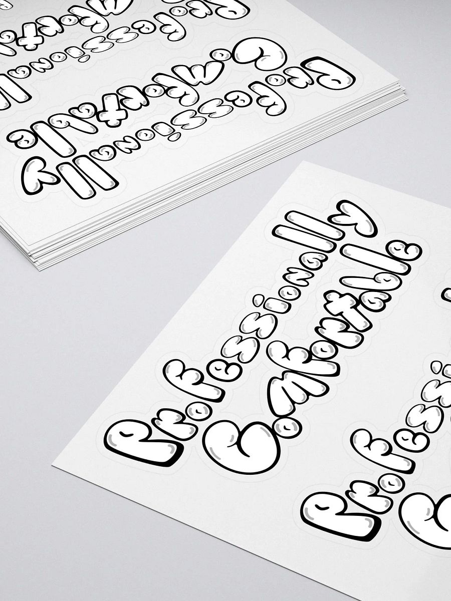 Professionally Comfortable Stickers product image (4)