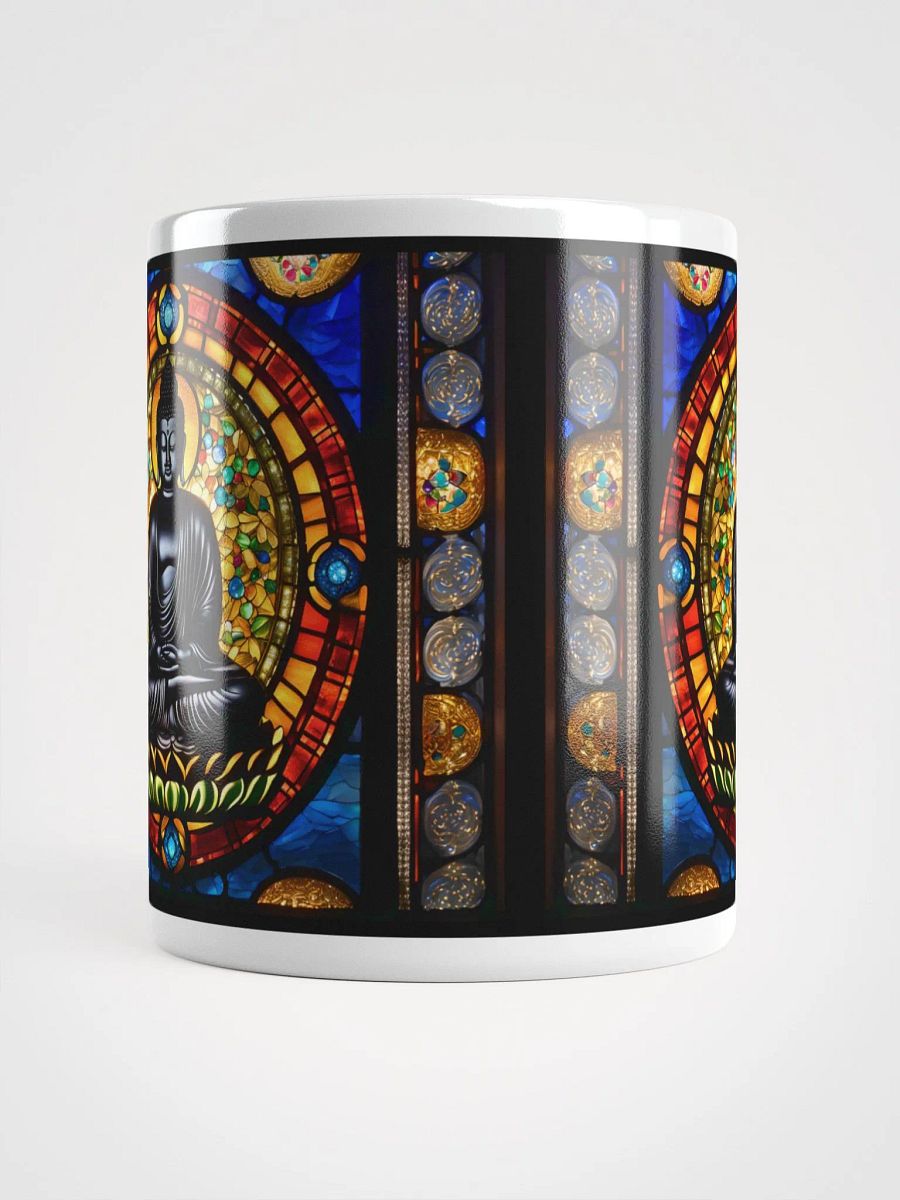 #003 Obsidian Buddha Stained Glass Mug product image (14)