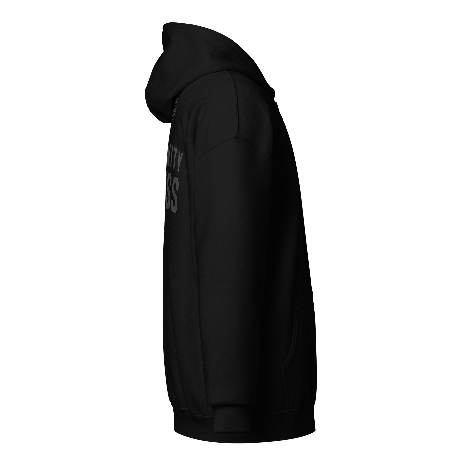 Classic Zip Hoodie | Black product image (4)