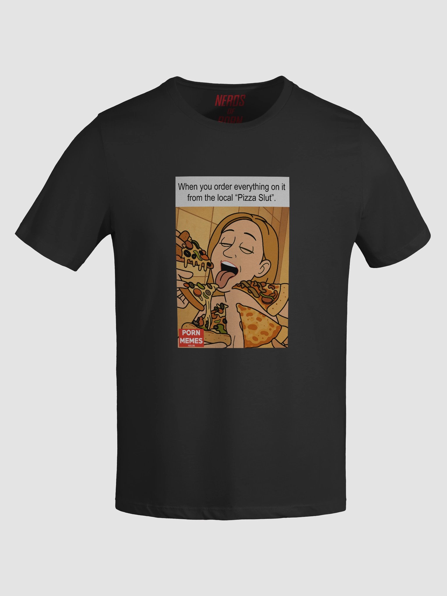 Pizza Porn Meme Tee (black) product image (5)