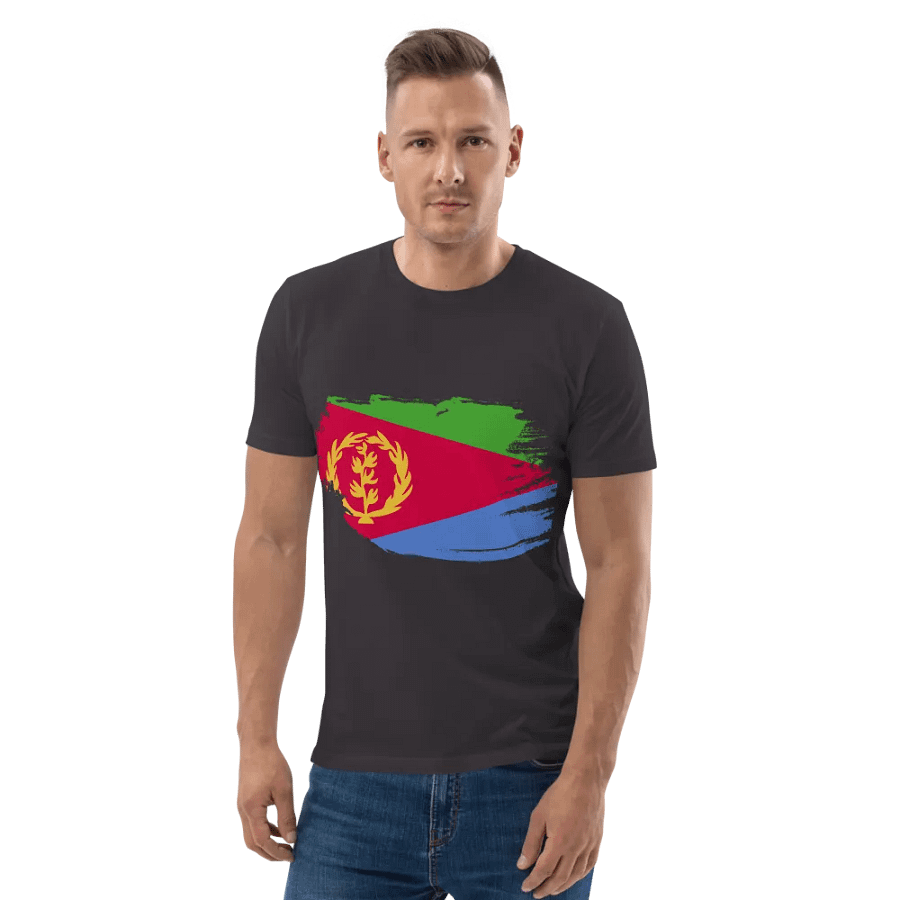 Eritrean Flag Organic Tee product image (138)