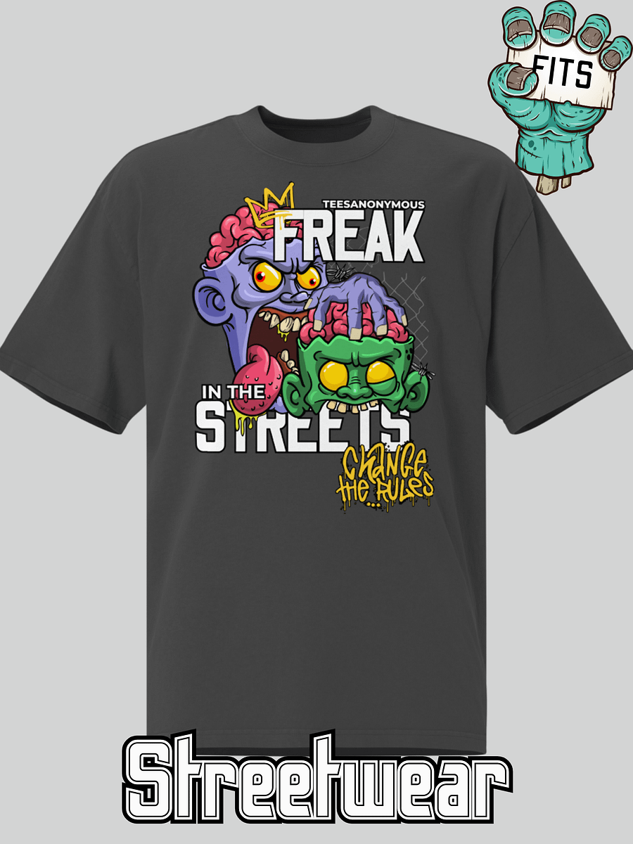 Streetwear Graphic Tee – Next Level by Freak in the Streets product image (1)