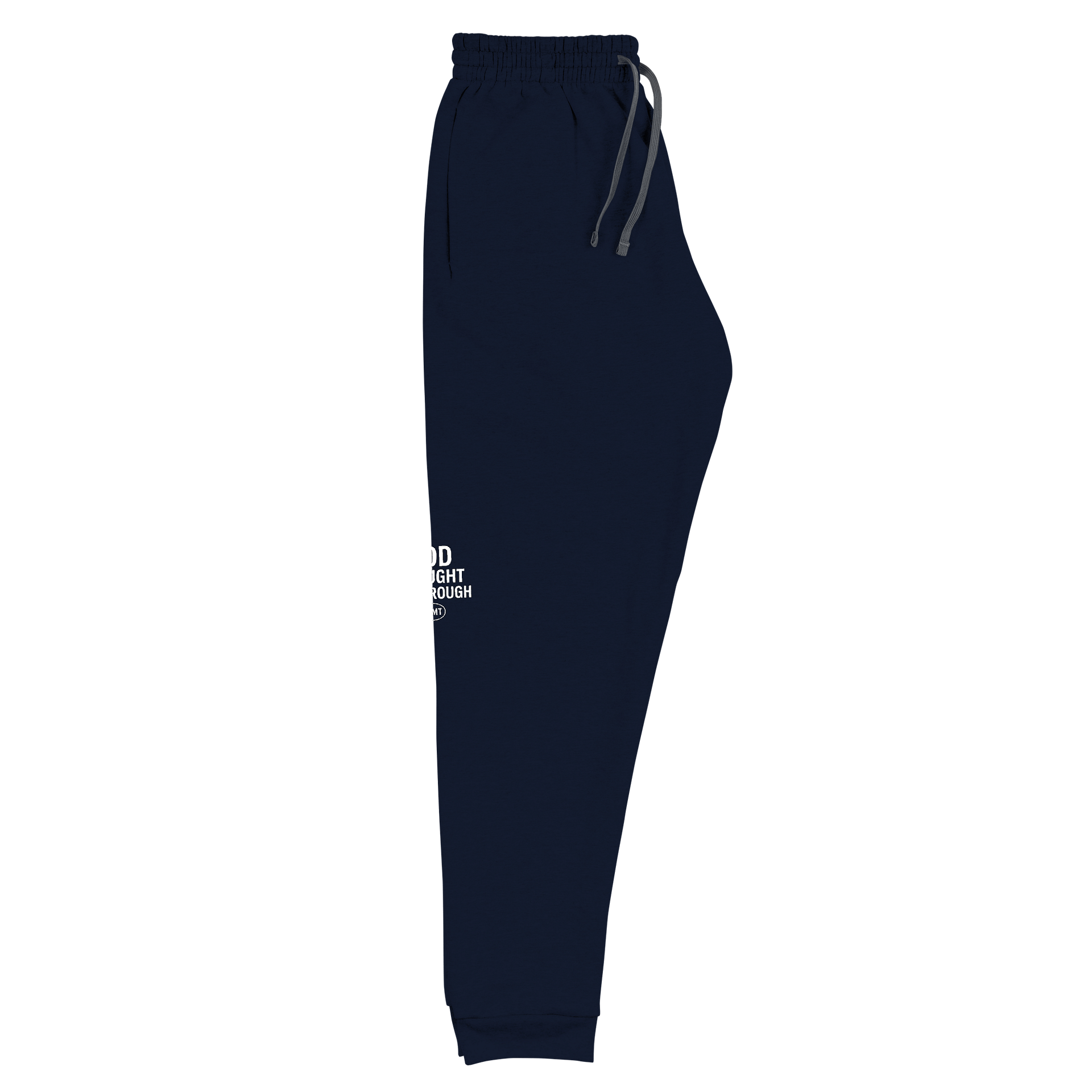 GOd Brought Me Through Joggers – Navy Blue (GBMT ) Logo Edition product image (9)