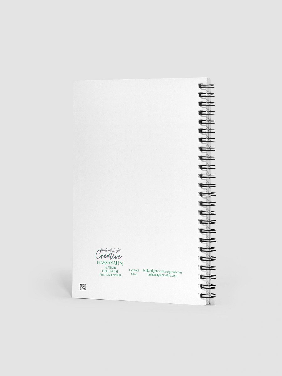 Red Tipped Succulent Spiral Notebook product image (2)