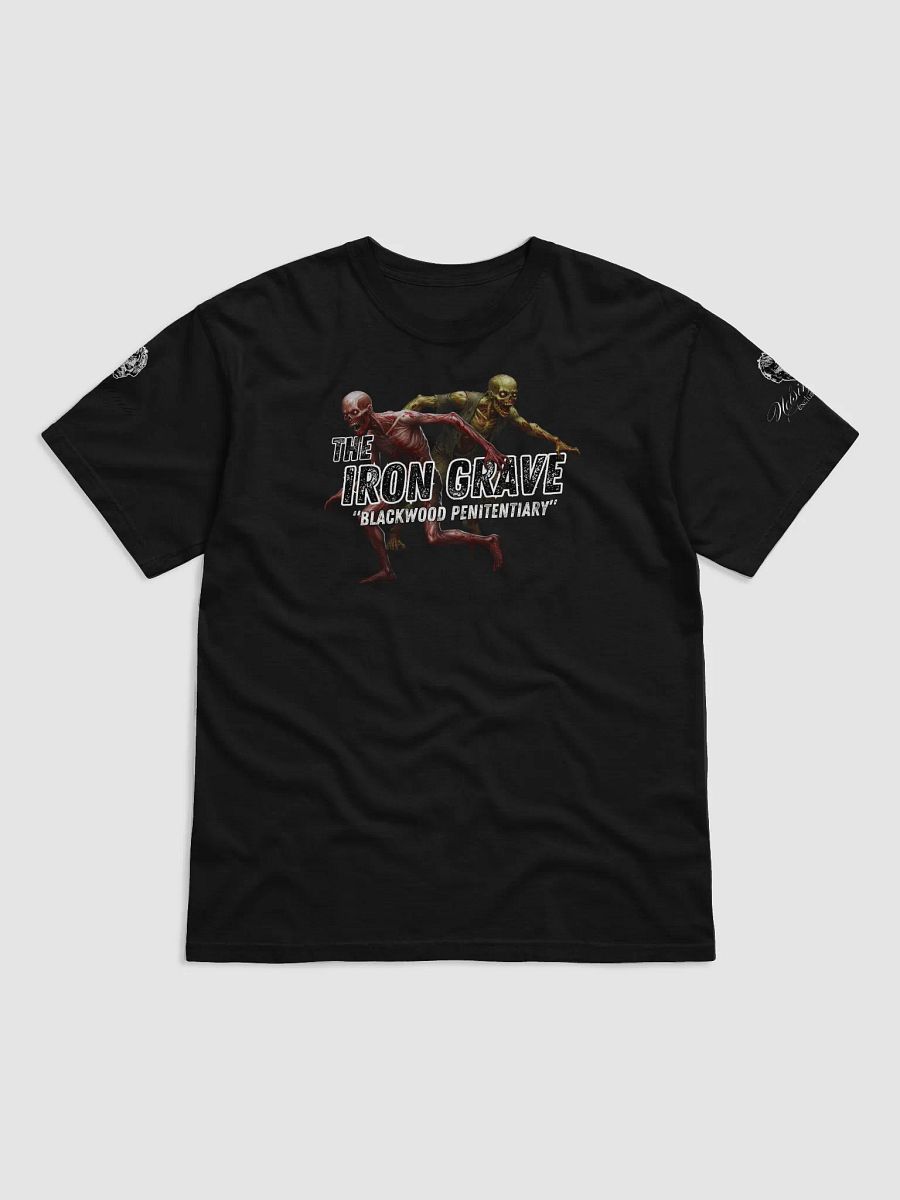 The Iron Grave - Blackwood Penitentiary - The Runners - Black Logo T-Shirt product image (12)