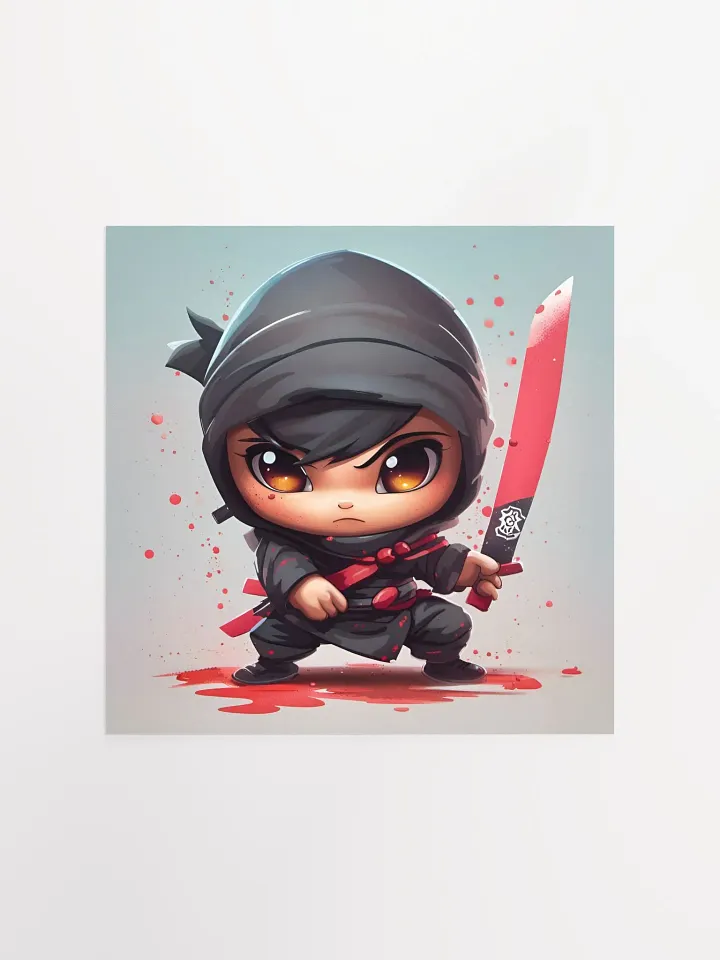 Cute Ninja Poster product image (1)