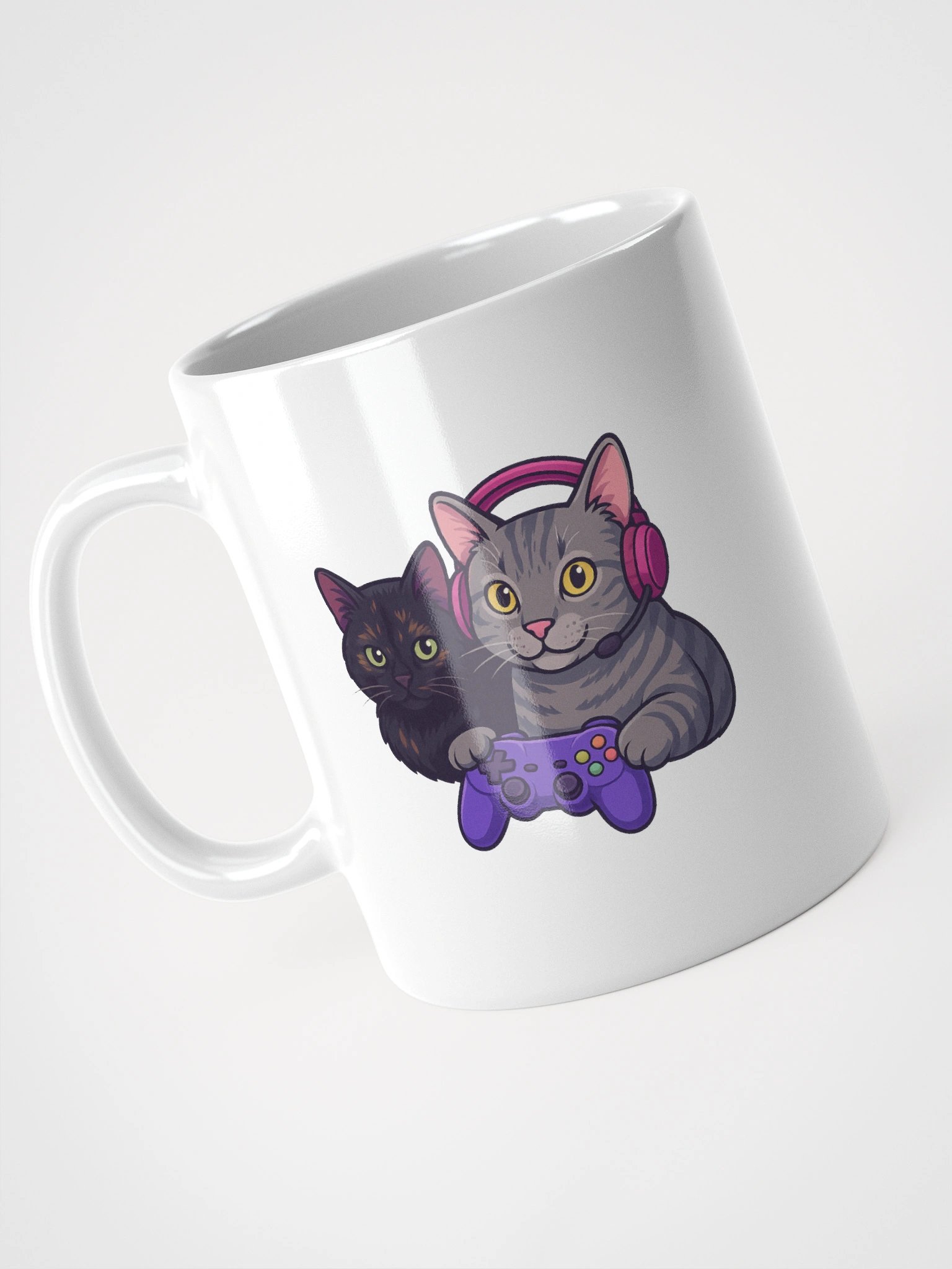 MISS_ROFL Gamer Cats Mug product image (8)