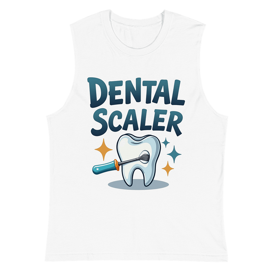 Sparkling Dental Scaler Muscle Tank product image (2)