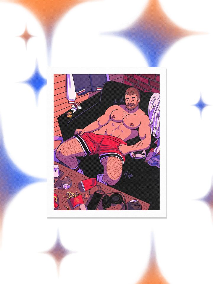 Frat Nap 8x10 Print product image (1)
