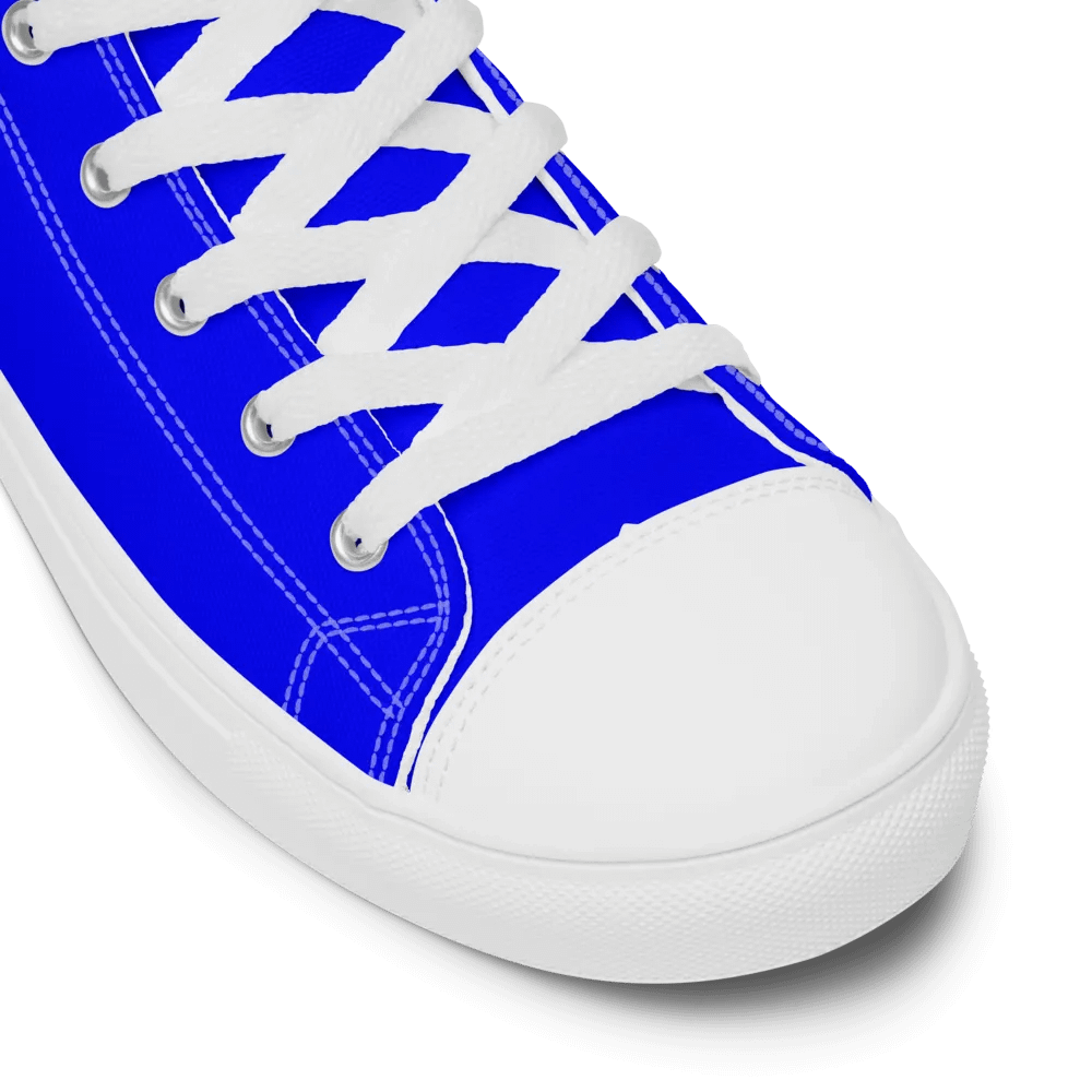 Ladies high top canvas sneakers product image (5)