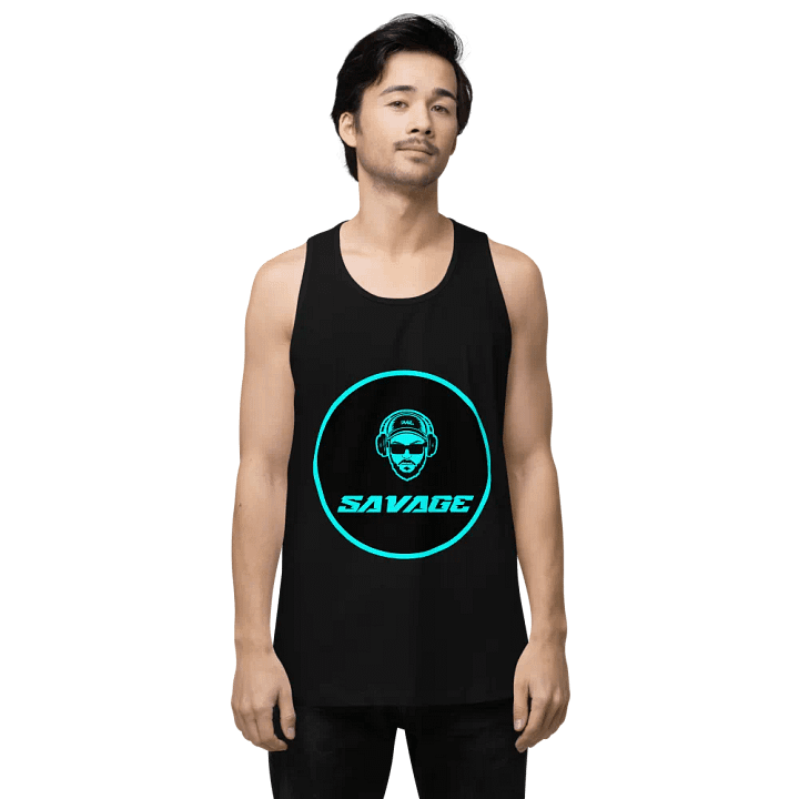 Savage Tank Tee (Black) product image (1)