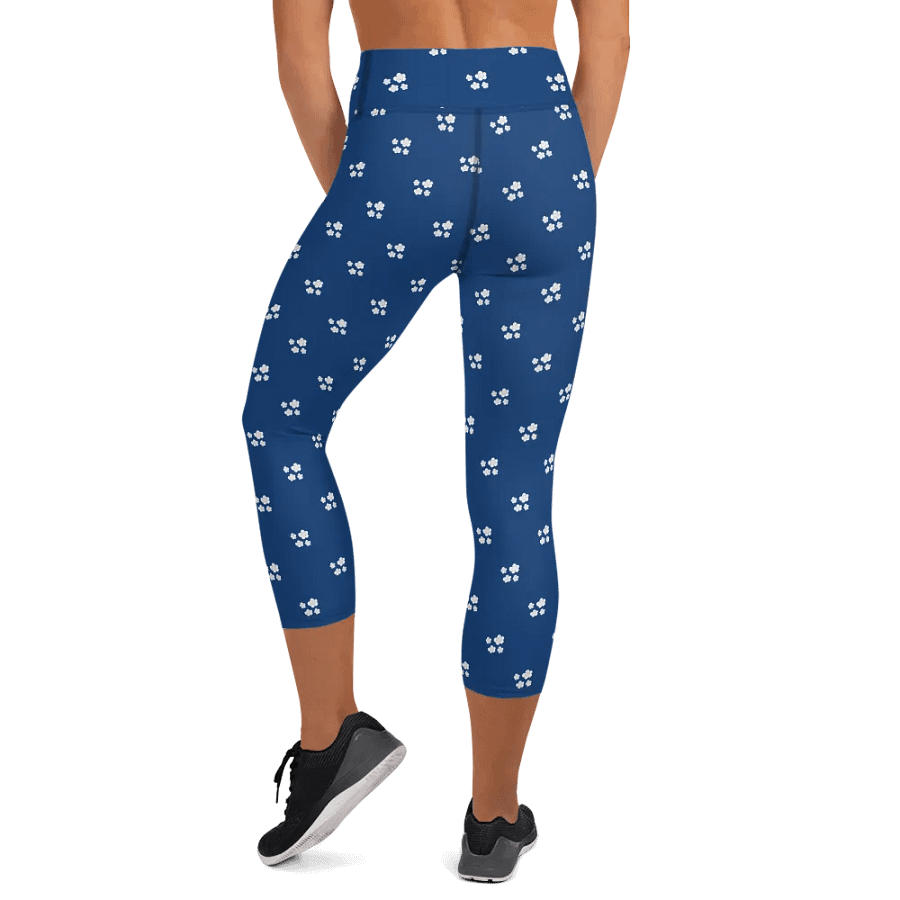 Pawsitively Stylish Yoga Capri Leggings product image (5)