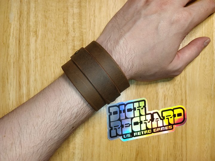 Brown Band Leather Cuff product image (2)
