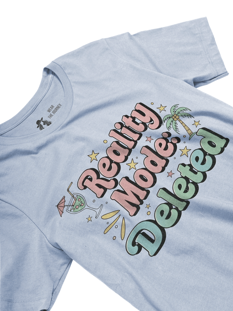 Vacation Mode T-Shirt – Tropical Reality Deleted Design product image (18)
