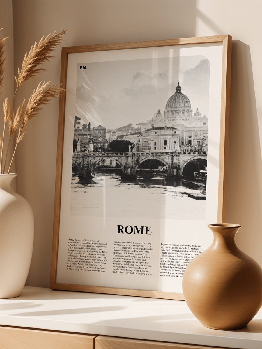 Rome 02 Newspaper Poster product image (3)