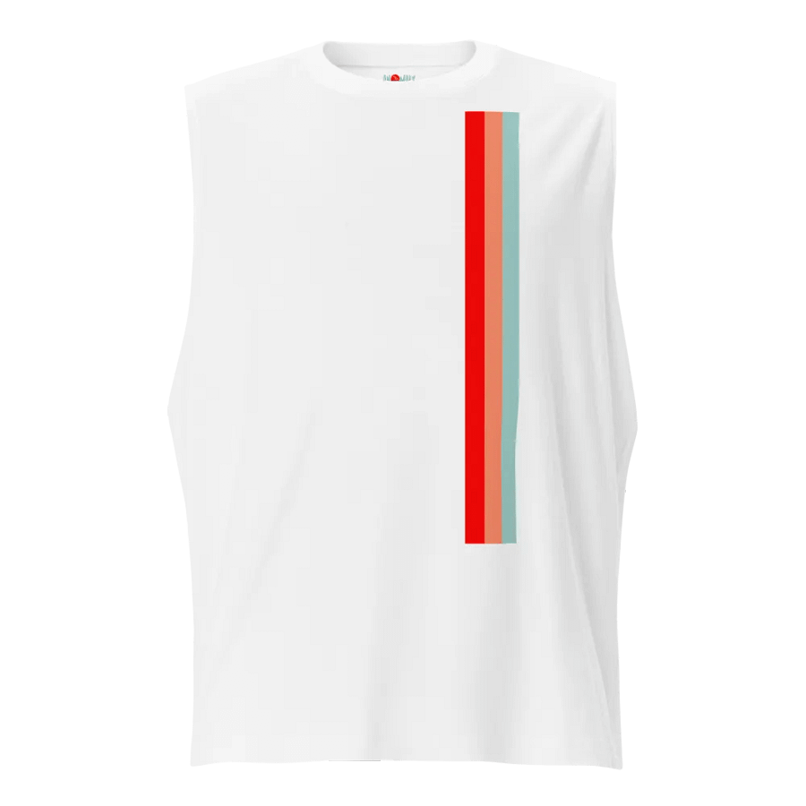 Anomaly Stranger Logo Racing Stripe Muscle Tank product image (3)