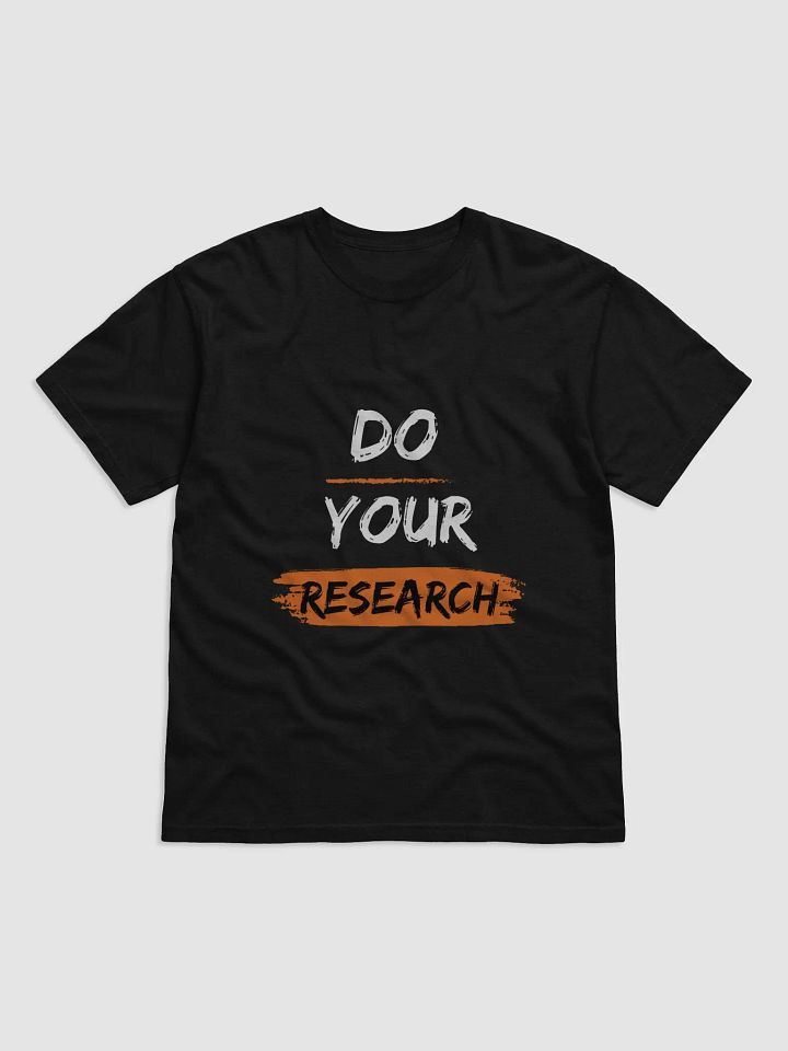 Do Your Research Tee product image (1)