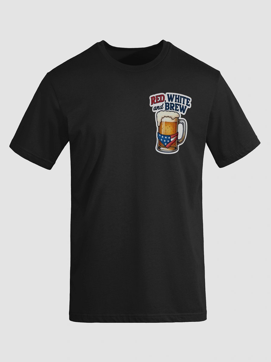 Red, White & Brew Tee – Cheers to Freedom and Flavor product image (3)
