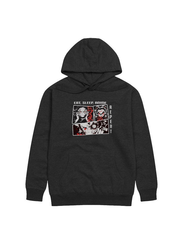 Eat, Sleep, Anime, Repeat Unisex Printed Hoodie product image (1)