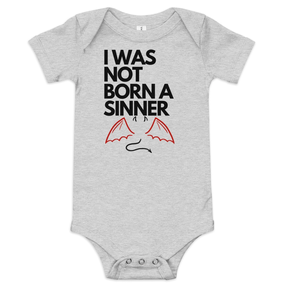 I Was Not Born a Sinner Onesie product image (2)