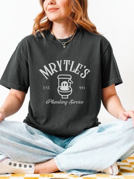 Mrytle Plumbing Vintage Minimalist Shirt product image (6)