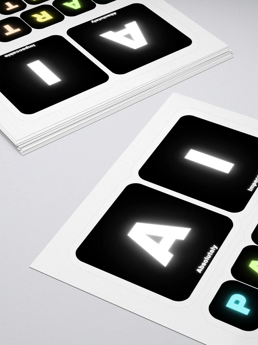 Absolutely Impeccable Party Wanted Stickers product image (4)
