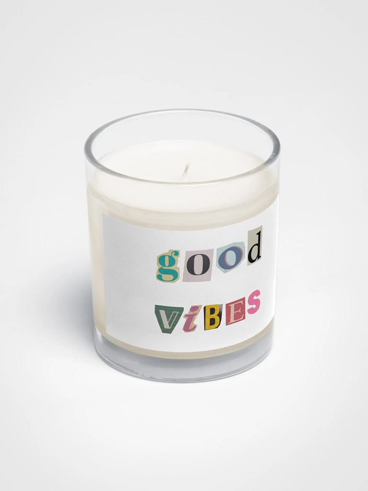Good Vibes Soy Candle product image (2)