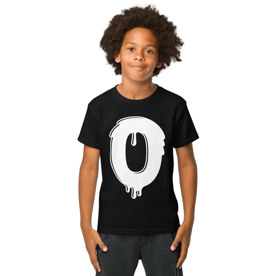 Melting Alphabet | Letter O | Youth Sports Tee product image (1)